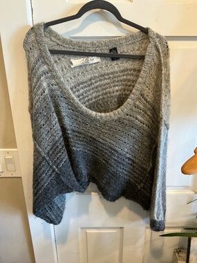 Bird oversized cropped sweater  size small